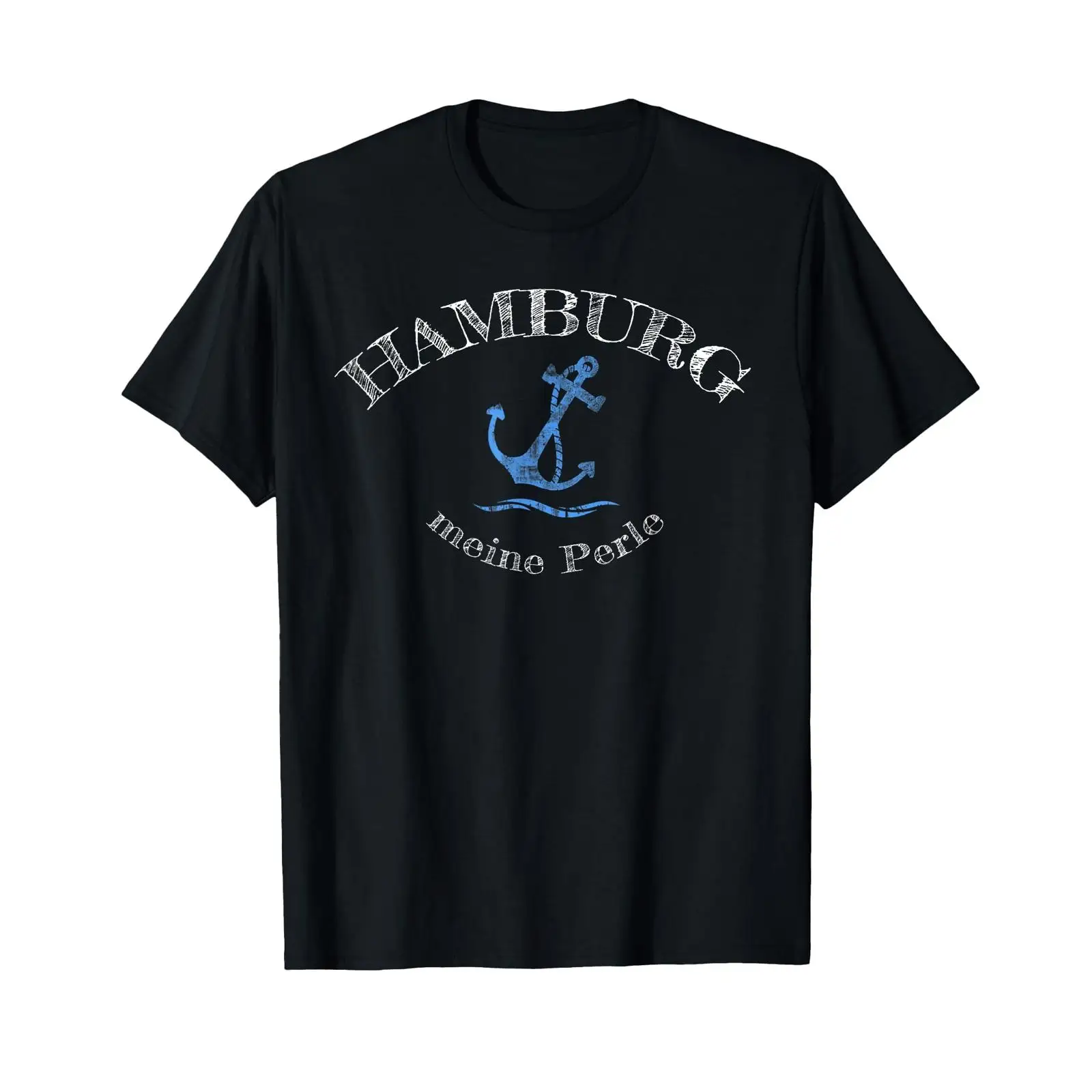 Vintage Fashion Hamburg - T-shirt con design Hamburg My Pearl,