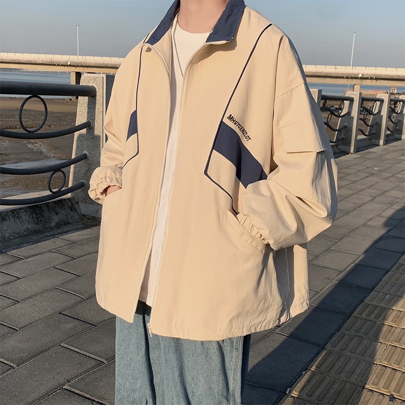 Vintage Windbreaker Nylon - Giacca a vento americana da uomo