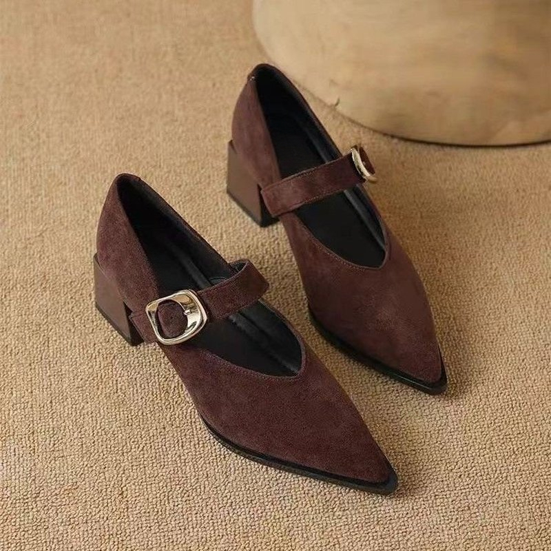 Vintage Fashion Dresses - Scarpe eleganti da donna, modello Mary