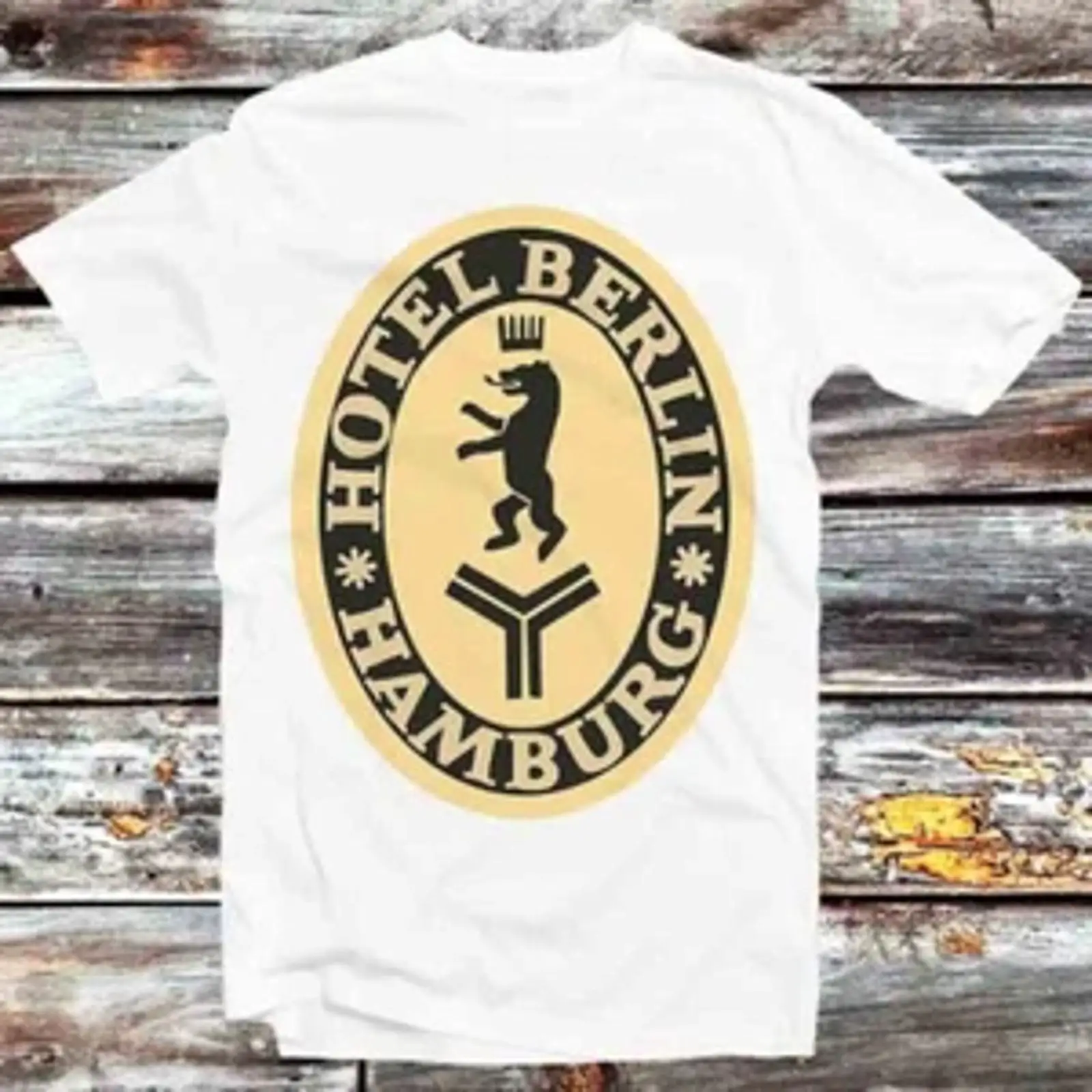 Vintage Fashion Hamburg - T-shirt con logo Hotel Berlin Hamburg