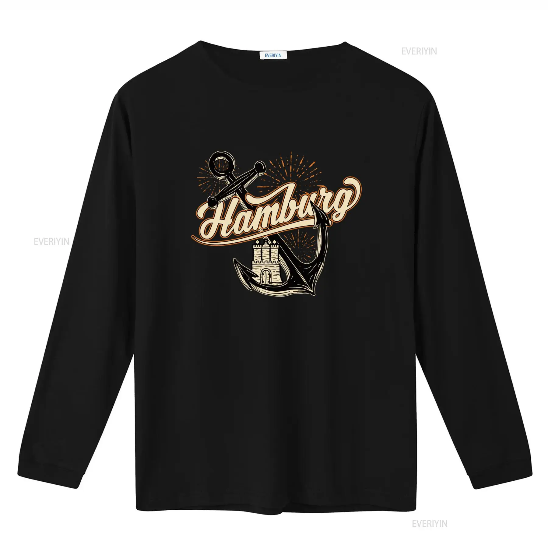 Maglietta da uomo con stampa a - Vintage Fashion Hamburg recensione e prezzo