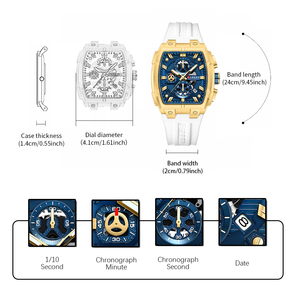 CURREN Orologio vintage di lus - Vintage Fashion Enthusiasts recensione e prezzo