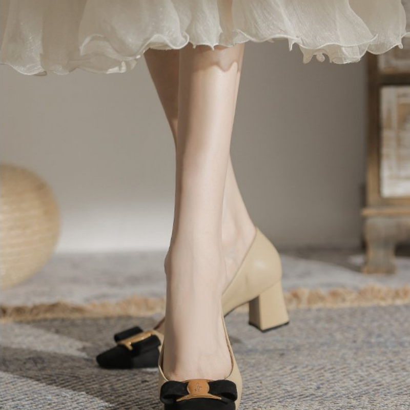 Scarpe da donna con tacco a bl - Vintage Fashion Dresses recensione e prezzo
