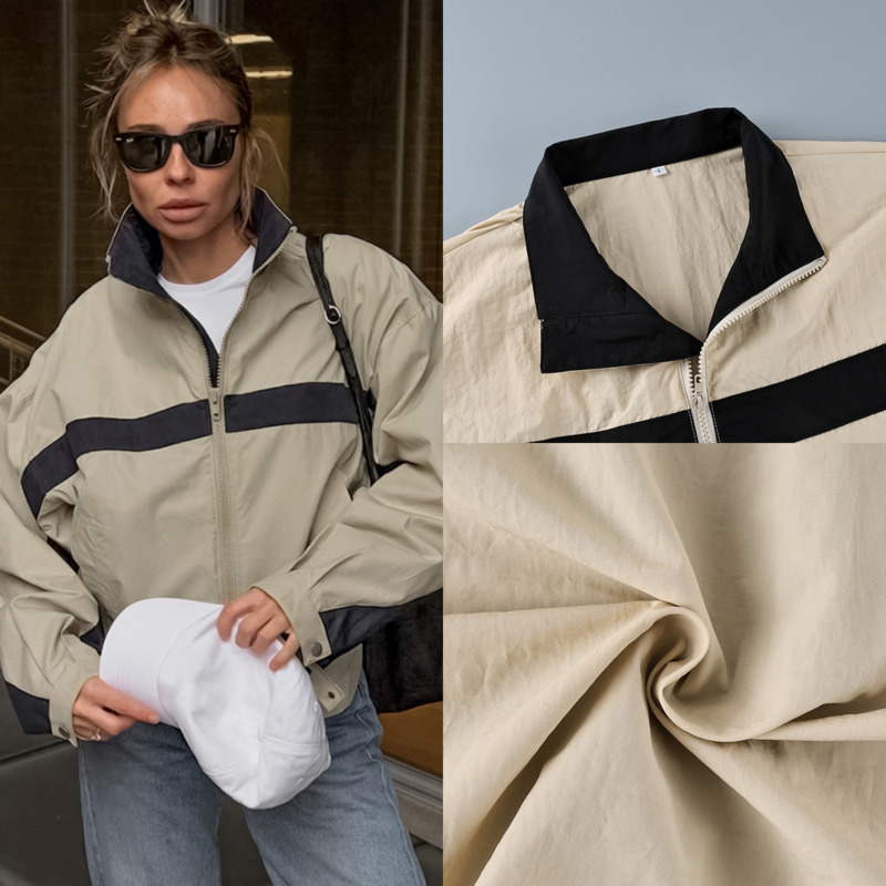 Giacca a vento da donna color  - Vintage Windbreaker Nylon recensione e prezzo